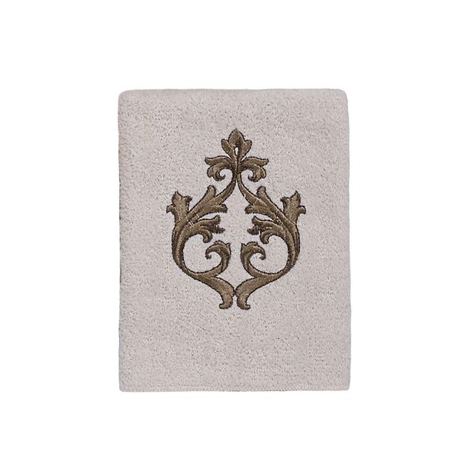 Avanti Linens Monaco Wash Cloth, Ivory