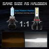 2 sides LED Headlight Bulbs 9005 HB3 High Beam Replacement Kit Super Bright