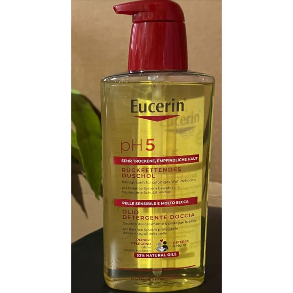 Eucerin pH5 Sensitive Skin Shower Oil 400ml New Packaging