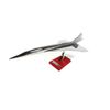 OPO 10 - Concorde aérospatiale 1969 scale 1/200 (30 cms) silver - Plane collection Silver classics