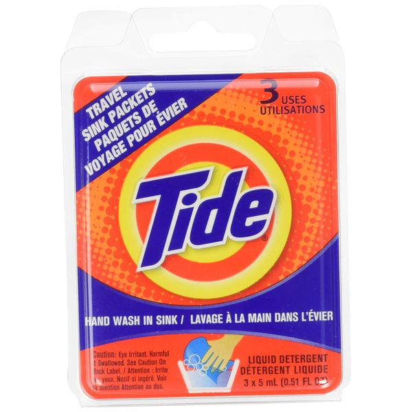 Tide Travel Sink Packets, Liquid (4)