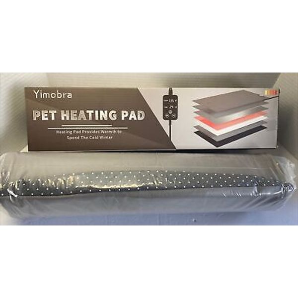 Yimobra Pet Heating Pad, Memory Function, Adjustable Temperature Dog/Cat Heating