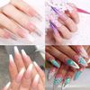 TEEROVA 24 Colors Acrylic Powders Set, Professional Popular Colored Acrylic Nail Powder for Nail Art 3D DIY Tips Decoration, DIY Starter Kit Nail Extension Powders
