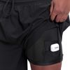 Rothco Army Physical Training Shorts, Black/Gold, 2XL