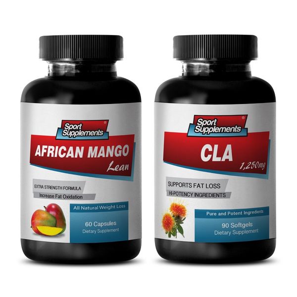 energy supplement pre workout - AFRICAN MANGO – CLA COMBO 2B - cla dietary suppl