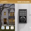 Smart Locks for Front Door 50 User Codes Electronic Keypad Auto Lock Zinc Alloy