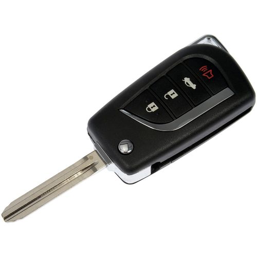 Dorman 99712ST Upgraded Keyless Entry Remote 4 Button - Blade Stamp Dot Compatible with Select Toyota Models