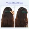 VOCOSTE Hairbrush Detangling Brush for Women and Men Hairbrush Straight Curly Long Short Thick Dry Hair Plastic 1pc Dark Green