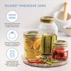 Kilner Anniversary Vorratsdose, stahl, silber, Einheitsgröße