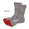 Lassox FF Warm Crew Socks, natural