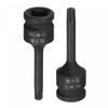 uxcell T30 Impact Torx Bit Socket, 3/8" Square Drive 60mm Length CR-MO Metric Sizes
