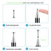 soleilx Universal Stylus Pen for Tablet Touch Screen Compatible with Apple Pencil, iPhone, iPad, Smartphones and Android Tablets
