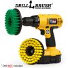 Drill Brush Drill Powered Scrub Brushes - Kitchen Stove, Sink - Bathroom Shower