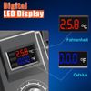90W Electric LED Soldering Iron Station Kit Auto Sleep Adjustable Temperature US