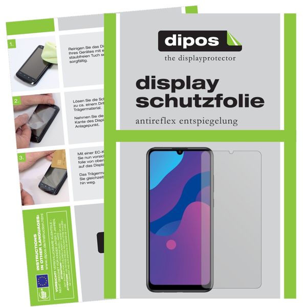 5x Screen Protector for Huawei Enjoy 10e Protection Anti Glare dipos