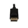 Startech 1.8m DisplayPort to DVI Active Adapter Converter Cable - Black, 6 ft