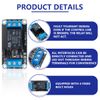 Innfeeltech 3pcs DC 12V Relay Module 1 Channel Relay with Optocoupler High or Low Level Trigger Expansion Board