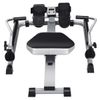 Exercise Rowing Machine Rower w/Adjustable Double Hydraulic Resistance Home Gym
