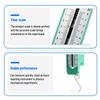 Dynamometer, 10N Newton Meter Spring Dynamometer Bar Physics Mechanical Experiment Instrument with Standard Structure Design