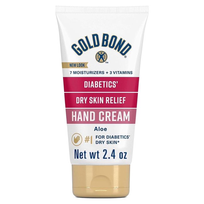 ( 2 pack ) Gold Bond Diabetic Skin Relief Moisturizer Cream, 2.4 oz Value Deal