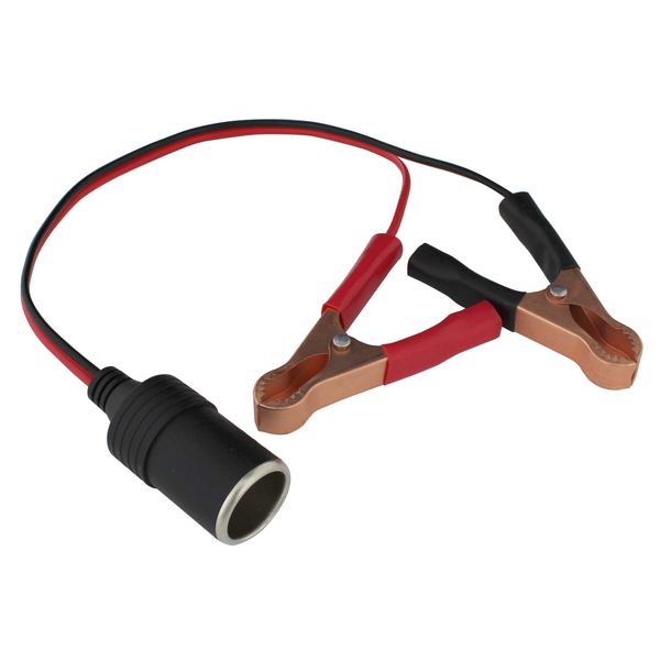 cigarette lighter socket with battery clip female
