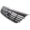 Bumper Grille For 2006-2008 Chevrolet Malibu Upper Black Shell Insert 15266336