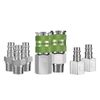 Flexzilla Pro High Flow Coupler & Plug Kit, 1/4" Body, 3/8" NPT, 7-Piece - A53657FZ