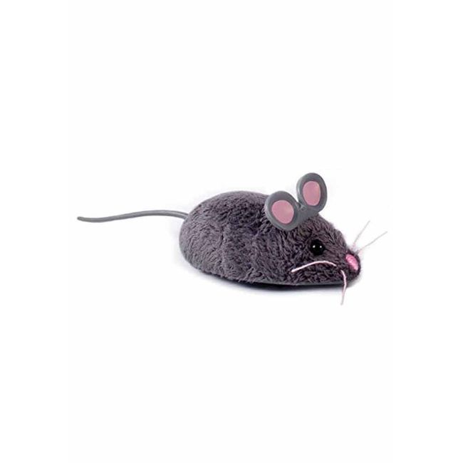 HEXBUG Mouse Robotic Cat Toy (GREY) for all breed sizes