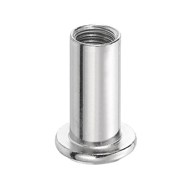 sourcing map M8x20mm Hex Socket Head Insert Nut Screw Post Sleeve Nut Furniture 20pcs