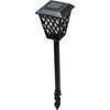 Morvat LED Flame Flickering Torch Outdoor Landscape Pathway Solar Lights, 8 pack