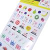 Tomoko Hayashi Sticker Sheet Peel Off Schedule Sticker / Play