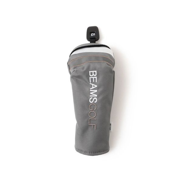 BEAMS GOLF/Double Line Headcover (Utility) GREY FREE