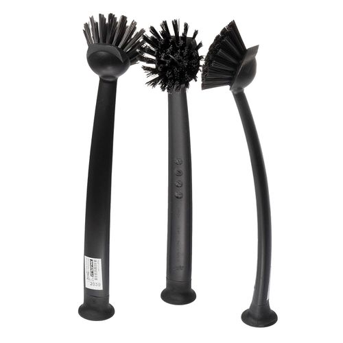 IKEA Rinnig Washing Up Brush, Dark Grey, Set of 3