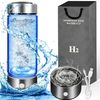 HydroSonic Tech hydrogen water bottle SPE/PEM 1600 PPB 420ML Alkaline Ionizer