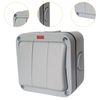 IP66 Waterproof Switch Electrical Switch Anti Fall Three Open Design PP Material