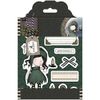 docrafts Santoro Gorjuss Tweed Rubber Stamps-Nightlight