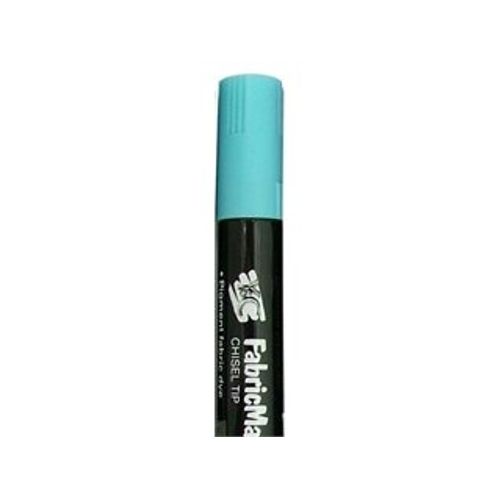 Yasutomo FabricMate Dye Ink Marker - Turquoise, Chisel Tip, Marker