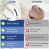 WP8273104 8273104 Surface Burner Control Knobs with D Shaft - Gas Stove Knob Rep
