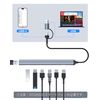 7 Ports, USB 3.0 High Speed, USB & USB-C, Aluminum Hub, Smartphone/PC Compatible, Data Transfer, Durable Metal Design, Compatible with Windows, MacOS, Linux, Android