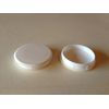 Hinge and Bracket Supplies 10 x 35mm Cream Cupboard Hinge Hole Covers