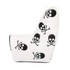 Golf Skull Headcover Putter Cover Blade Head Cover for Most Putters