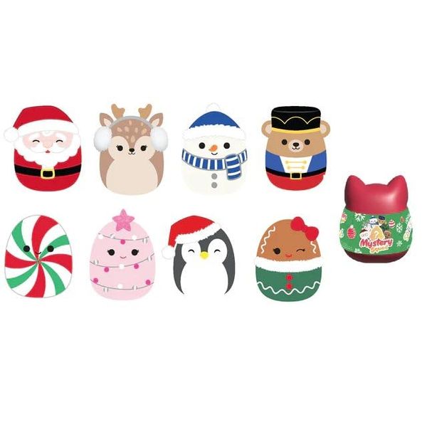 Squishmallows 2023 Xmas ONE Mystery Capsule 4"
