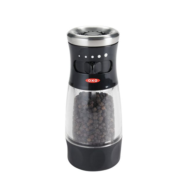 OXO 2154200 Pepper Grinder, Acrylic, Black