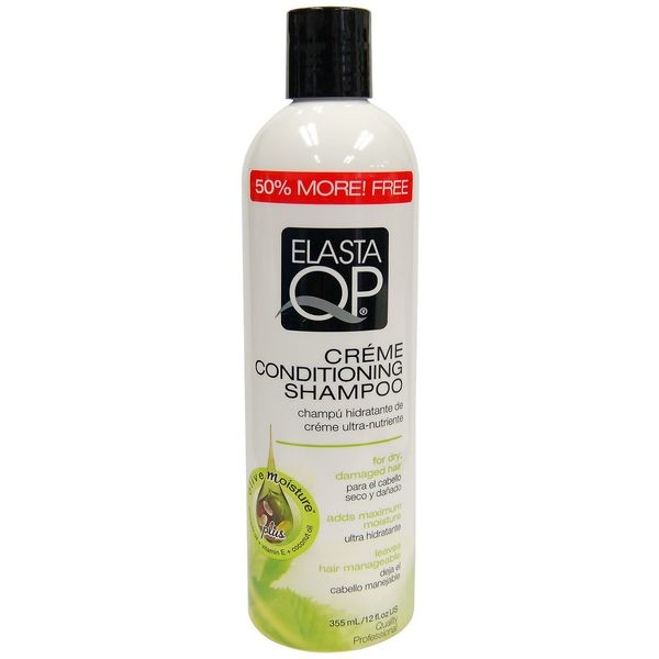 ElastaQP Creme Conditioning Shampoo For Dry Damaged Hair 355 ml