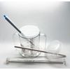 THERASTRAW COMPLETE CUP. 2-Handled Easy-to-Grasp Plastic MUG with TheraSTRAWS