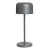 Olympia Siena Table Lamp Round Dome Grey - 200mm
