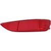 Rear Bumper Reflector Set For 2012-2017 Hyundai Accent CAPA Certified Hatchback