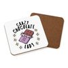 Crazy Chocolate Lady Stars Coaster Drinks Mat