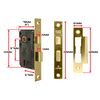 TSS 3 Lever Mortice Sahlock 79mm PB