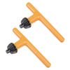 sourcing map Chuck Key 6mm Pilot 12 Teeth for 1.5-13mm Drill Chuck Yellow 2pcs